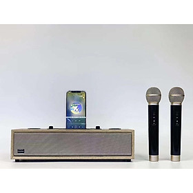 Loa Bluetooth Karaoke PeterHot XM-UK525 Kèm 2 Micro không dây