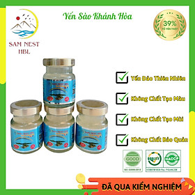 Yến Sào Khánh Hòa Kids “ Sam Nest Hbl “ Nguyên Chất, Hầm Lượng Yến Cao Nhiều Dinh Dưỡng Hũ 70ml