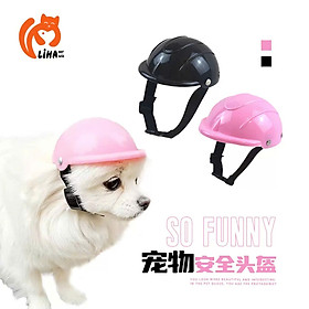 MŨ NÓN BẢO HIỂM DỄ THƯƠNG CHO THÚ CƯNG CHÓ MÈO
