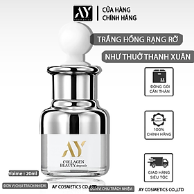 Serum tinh chất VitaminC , Niacinamide dưỡng trắng 20ml -Serum trắng da mờ thâm nám ay collagen beauty ampoule