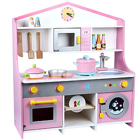 Bộ nhà bếp phong cách Nhật Bản B đồ chơi gỗ cho bé