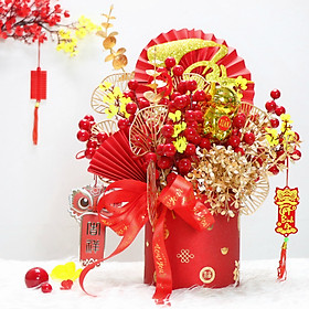 Mua Chậu Đào Đông Trang Trí TẾT A11 May Mắn Tài Lộc – Handmade