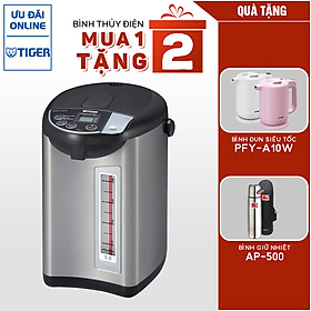 Mua Bình thủy điện tử Tiger PDU-A50W (5.0L) -Tặng Bình giữ nhiệt Apollo AP-500 + Bình đun siêu tốc Tiger PFY-A10W - Hàng Chính Hãng