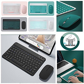 Bàn Phím Bluetooth Không Dây Universal 10" Cho iMac Android Phone Tablet PC Laptop - Pink