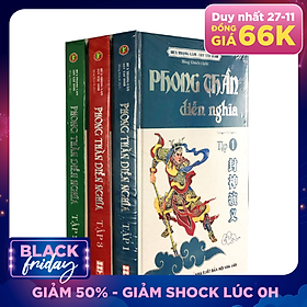 PHONG THẦN DIỄN NGHĨA (Trọn bộ 3 cuốn)