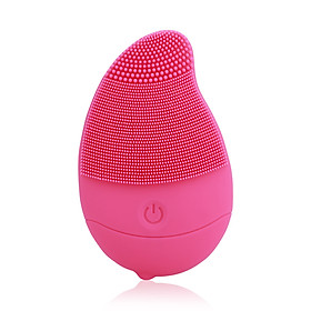 Electric Face Cleansing Brush Face Cleansing Brush Effective Silica Gel 2 Colors Pore Deep