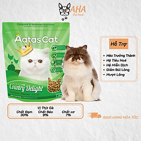 Thức Ăn Cho Mèo Anh Lông Dài Mèo Anh Lông Ngắn Aatas Cat Bao 1,2kg Vị Cá Hồi Cá Ngừ Gà