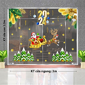 Mua Decal trang trí NOEL 2024 combo số 60
