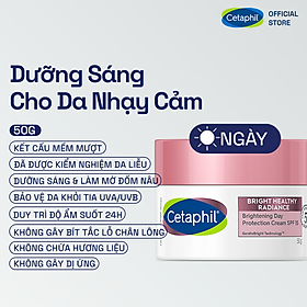Kem dưỡng ẩm làm sáng da ban ngày Cetaphil Bright Healthy Radiance Day Protection Cream SPF15 50g