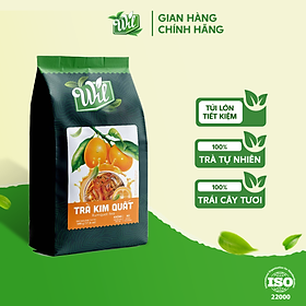 Trà kim quất Wil hòa tan trà tắc dùng trong pha chế tốt cho sức khỏe  túi 500g