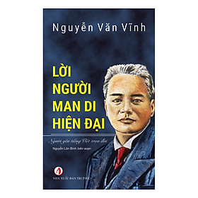 [Download Sách] Lời Người Mandi Hiện Đại - Người Yêu Tiếng Việt Trọn Đời