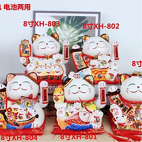 Mua Mèo thần tài  mèo may mắn maneki neko (50 mẫu) Thiên khách vạn lai