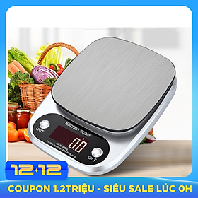 Cân tiểu ly điện tử dải cân 3kg - 0.1g siêu chính xác - Hàng nhập khẩu
