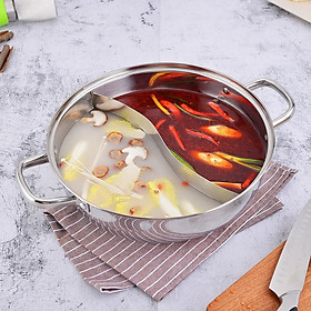 Mua Nồi lẩu inox 2 ngăn