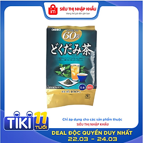 Trà Diếp Cá Mát Gan Giải Độc Orihiro (60 Túi / Gói)