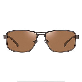 Driving Polarized Sunglasses Mens Retro Rectangular Casual UV400 Eyewear Shades