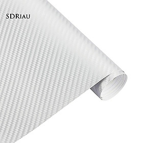 Miếng Dán Sợi Carbon 3d Trang Trí Nội Thất Xe Hơi Xqpzx 50x127cm