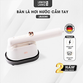 Bàn Là Hơi Nước Mini LEBENLANG LBL5285, Công Suất 1000W, Làm Nóng Trong 30s, Mặt Là Phủ Gốm - Hàng Chính Hãng