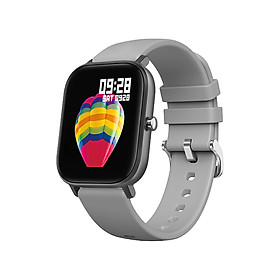P8 Ultra Slim Touchscreen Smart Watch with 1.4-inch Square Display Wearable Fitness Tracker with Heart Rate and Blood