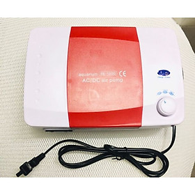 Máy sủi khí oxy TÍCH ĐIỆN 2 vòi SB-10000 cho hồ cá