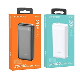 Pin Sạc Dự Phòng Borofone Sạc Nhanh BJ19A PD20W QC3.0 20000Mah 20W Hàng