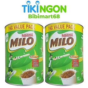 Sữa Bột Milo Úc Nestle Chính Hãng, 1kg Hỗ Trợ Tăng Chiều Cao, Tăng Sức Đề Kháng