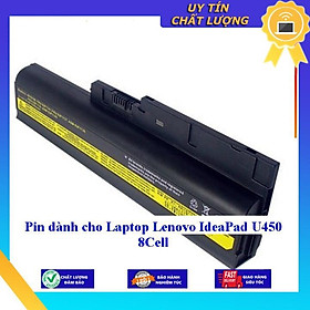 Pin dùng cho Laptop Lenovo IdeaPad U450 - Hàng Nhập Khẩu MIBAT800