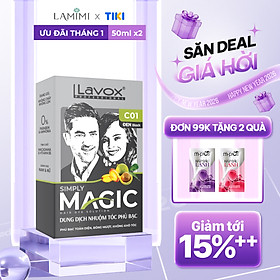 Nhuộm Tóc Phủ Bạc Magic Lavox