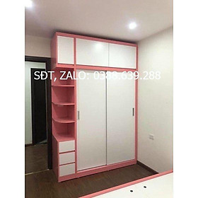 Mua tủ quần áo mdf cánh trượt hàng đặt