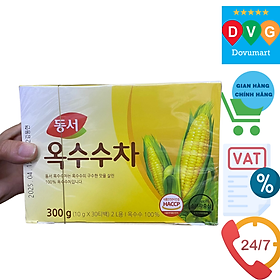 Trà Ngô Túi Lọc Dongsuh Hàn Quốc Hộp 300G ( 30 túi x 10g) / 동서식품) 옥수수차 300G