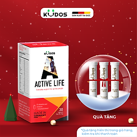 Thực phẩm bảo vệ sức khỏe KUDOS ACTIVE LIFE (30 viên/hộp)