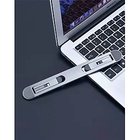 Giá đỡ laptop kệ đỡ máy tính macbook hợp kim nhôm dạng dán siêu gọn