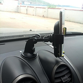 Universal Cell Mobile Phone Holder In Car Dashboard GPS Arm Mount Stand Crad