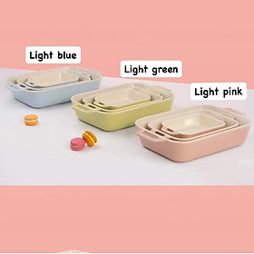 Mua Set 3 khay Staub chữ nhật bỏ lò 2023 Hàng chính hãng