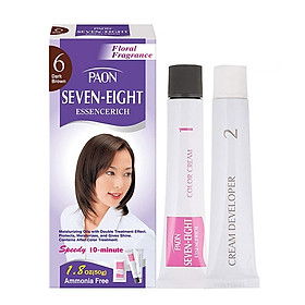 Nhuộm phủ bạc dưỡng chất Seven Eight ESSENCERICH Hair Color (50g + 50g) Nhật Bản