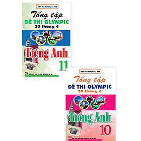 Tổng Tập Đề Thi Olympic 30 Tháng 4 Môn Tiếng Anh Lớp 10, 11 (Cập Nhật Đề Thi Tới Năm 2023) - HA