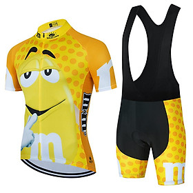 2023 Đội phim hoạt hình Red tay áo ngắn Summer Summer's Cycling Jersey Set Sport MTB xe đạp xe đạp xe đạp xe đạp Color: cycling set 8 Size: S