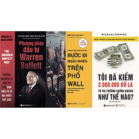 [Download Sách] Combo Đầu Tư Thành Công ( Phương Pháp Đầu Tư Warren Buffett + Bước Đi Ngẫu Nhiên Trên Phố Wall + Tôi Đã Kiếm Được 2.000.000 Đô-La Từ Thị Trường Chứng Khoán Như Thế Nào? ) (Tặng Tickbook đặc biệt)