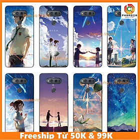 Ốp lưng điện thoại bằng TPU mềm hình hoạt hình Anime dành cho LG V40 V30 V20 V10 (có video)