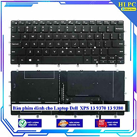 Bàn phím dành cho Laptop Dell XPS 13 9370 13 9380 - Hàng Nhập Khẩu 