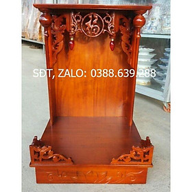 Mua Bàn Thờ Thần Tài Ông Địa VIP gỗ Tràm Bông Vàng