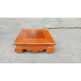 Mua Đế vuông trơn chân quỳ gỗ hương