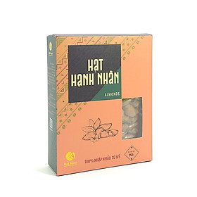 HẠT HẠNH NHÂN MỸ RANG NGUYÊN VỊ - HỘP 250G