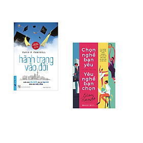 Combo 2 cuốn sách: Hành Trang Vào Đời + Chọn Nghề Bạn Yêu Yêu Nghề Bạn Chọn