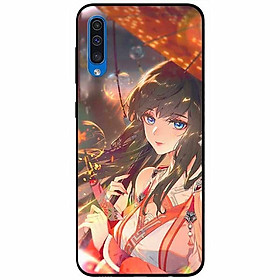 Ốp lưng dành cho Samsung A30s mẫu Thiếu Nữ Mắt Xanh