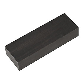 Black Ebony,Wood Black Ebony Lumber,Wood Timber Black Ebony Wood Lumber Blank DIY Material for Music Instruments Tools,Ebony Handles Material