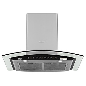 Máy Hút Mùi Kính Cong LORCA TA 2001E - Hàng Chính Hãng Cao Cấp, Bền Bỉ, Êm Ái, Sức Hút Lớn - 90cm