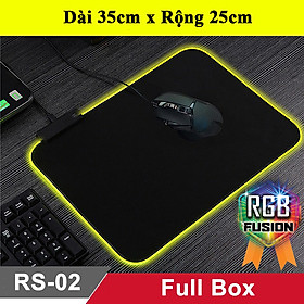 Mua Miếng lót chuột gaming led RGB kích thước 250x350x3mm cao cấp cực dày Full box
