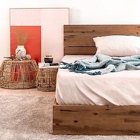 Mua Giường Ngủ Gỗ Tràm MOHO MALAGA 302