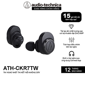 Tai Nghe True-Wireless Audio-Techncia In-ear ATH-CKR7TW - Hàng Chính Hãng